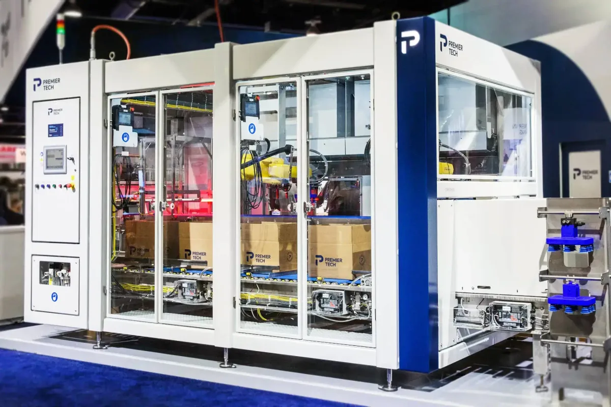 Robotic case packing and case erectors