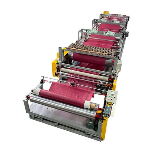 Canvas Rubber Coating Machine (with thermal oil heating laminating roller)