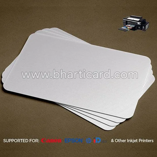 Blank InkJet White PVC Card