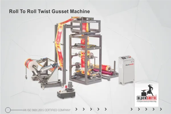 Roll To Roll Twist Gusset Machine