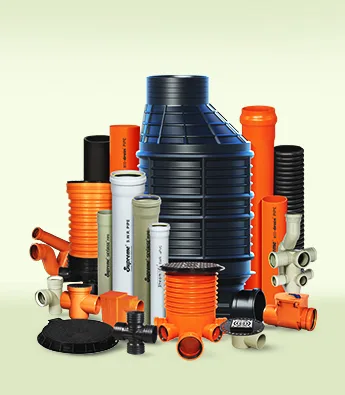 Drainage pipes and fittings