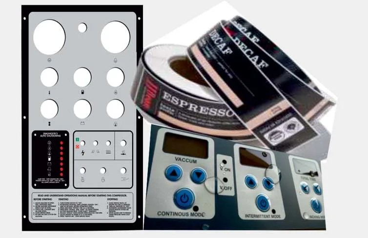 Polycarbonate / Vinyl Label