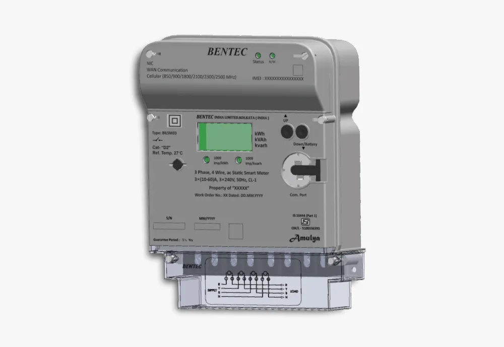 Smart Energy Meters (Three Phase and Single Phase)