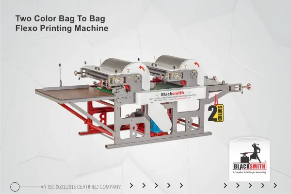 Two / Three / Four Colour Bag To Bag Flexo Printing Machine