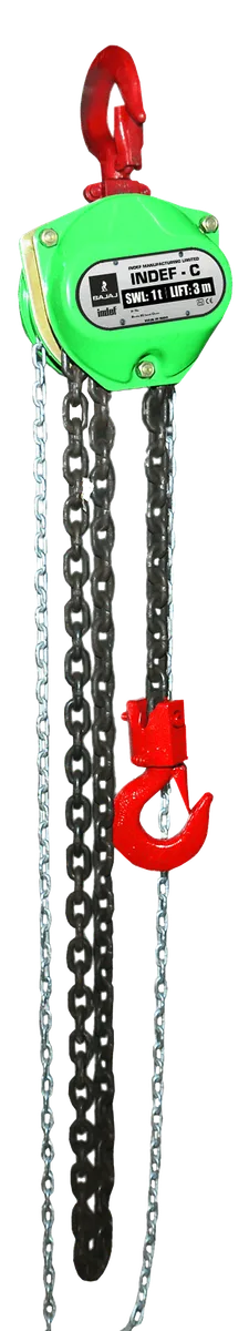 Indef C, M and P Chain Pulley Blocks