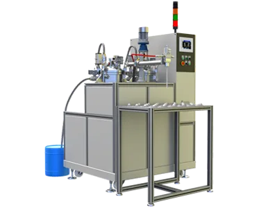 Atmospheric potting machines