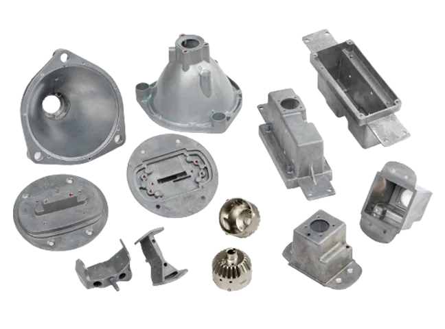 High-pressure die-cast components