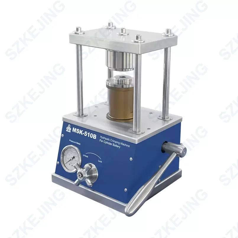 Hydraulic Crimping Machine for Cylindrical Cases MSK-510B