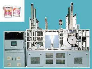 Foam polystyrene container inspection machine