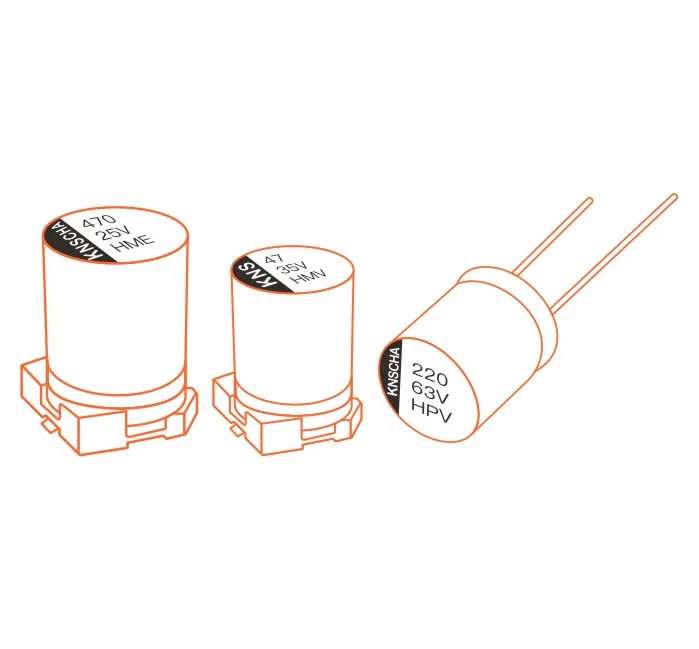 Conductive Polymer Hybrid Aluminum Electrolytic Capacitors