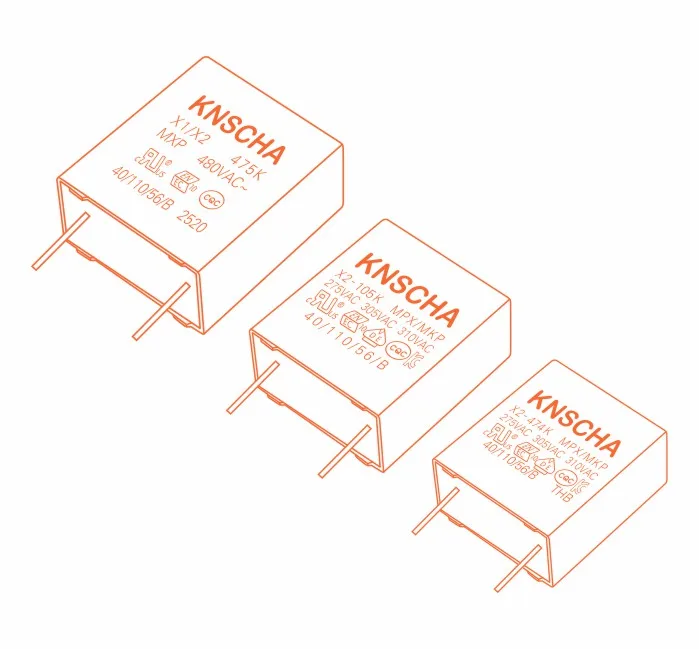 EMI Suppression X1/X2 Film Capacitors