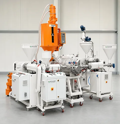 Single Screw HDPE / PPR Pipe Extrusion