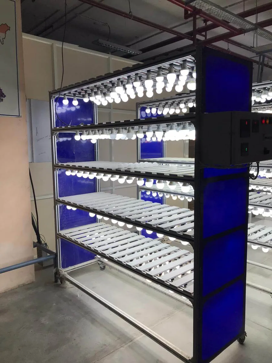 LED Aging Racks