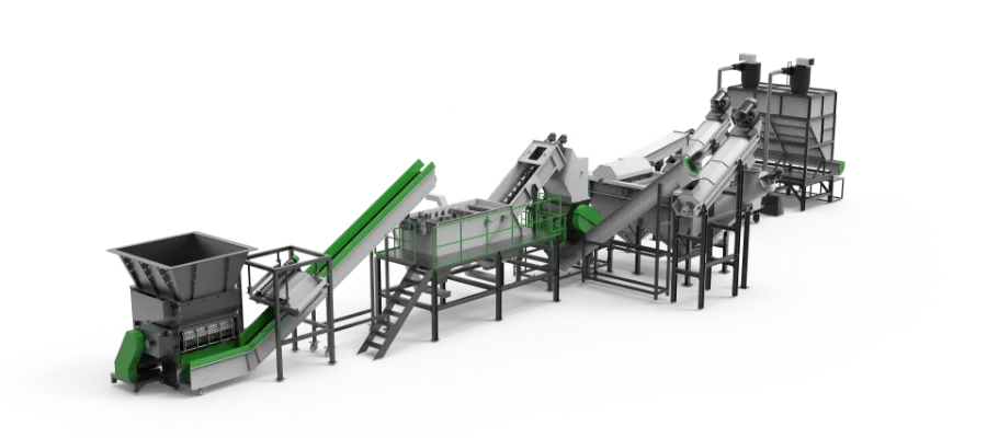 Integrated Washing and Pelletizing Recycling Solution