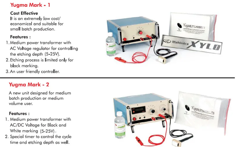 Electrochemical Etching Machines