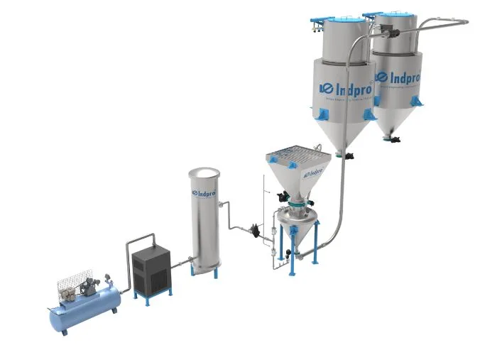 Dense Phase Pneumatic Conveying (Pressure)