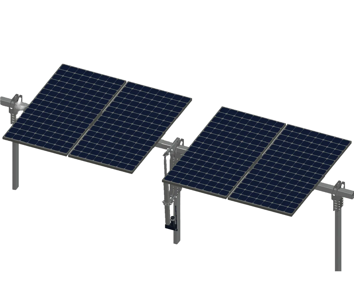 Flat Module Single Axis Tracker