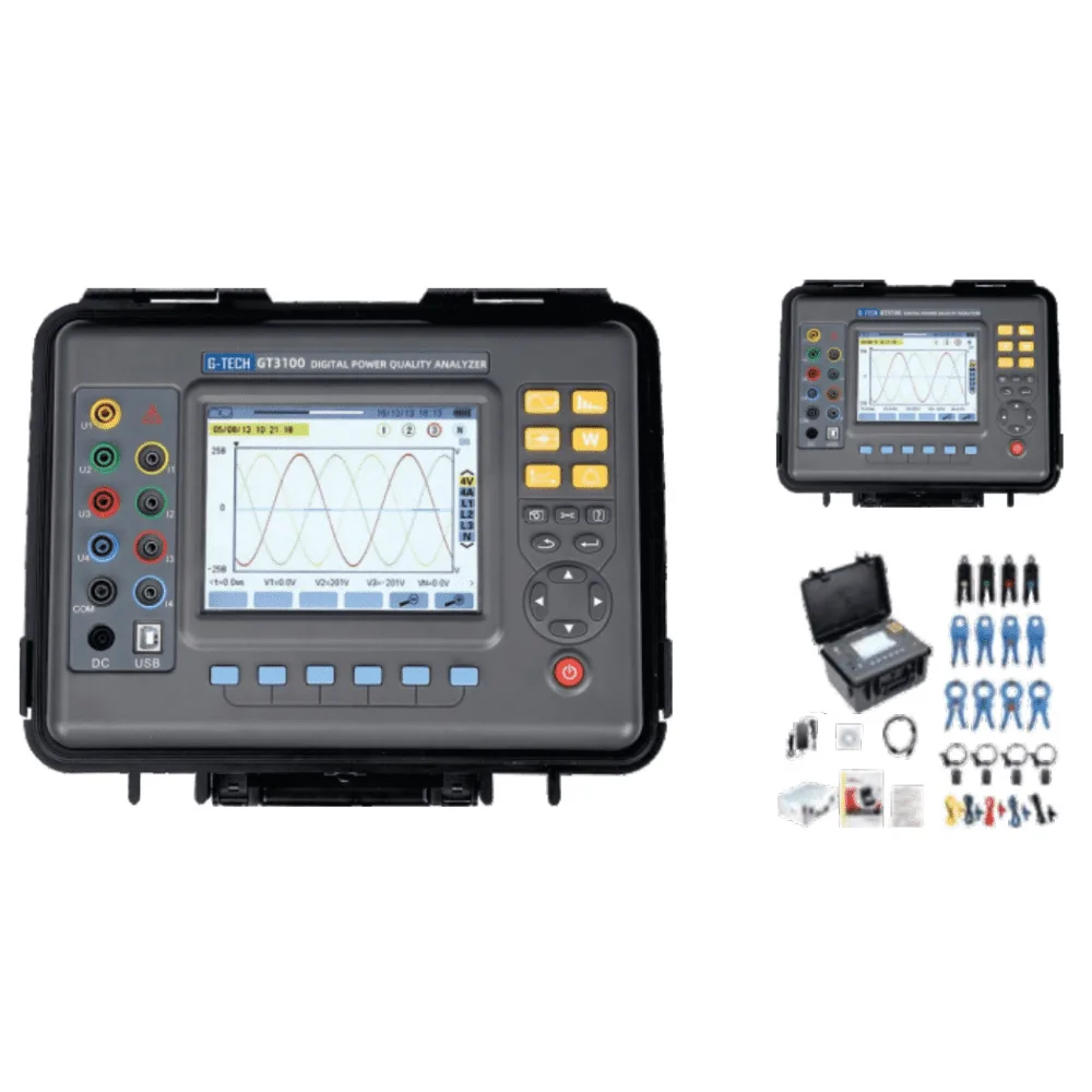 Digital Power Quality Analyzer GT3100 with USB