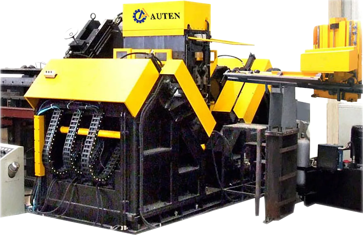 High Speed CNC Angle Drilling and Marking Machine Line