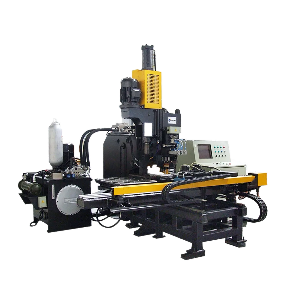 CNC Plate Punching, Marking and Drilling Machine