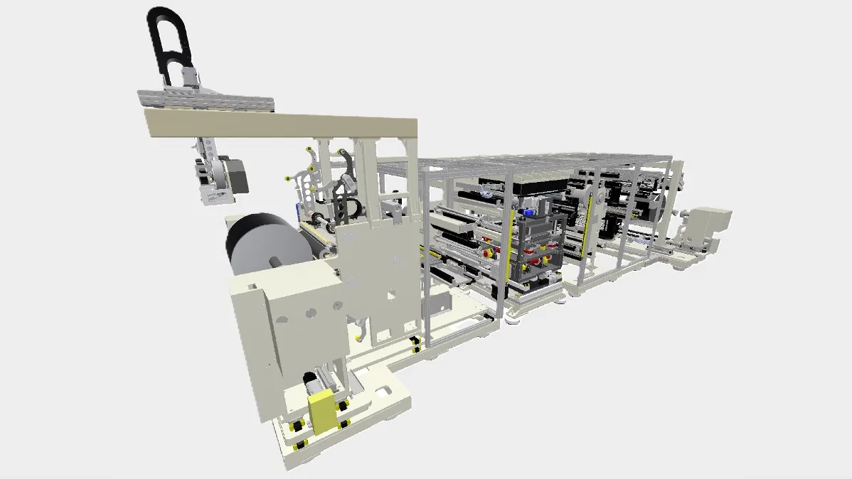 Electrode Notching Machine