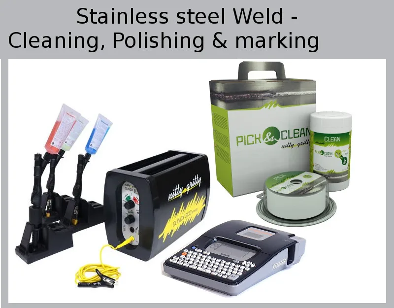 Stainless Steel Weld Cleaning, Polishing and Marking