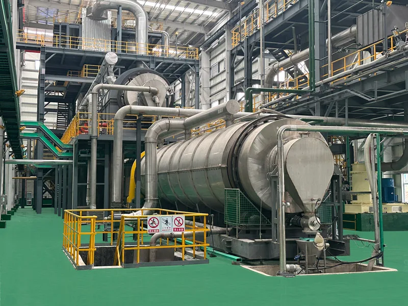 Lithium battery material drying and calcining equipment
