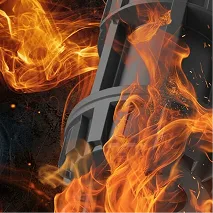 Flame-retardant engineering compounds