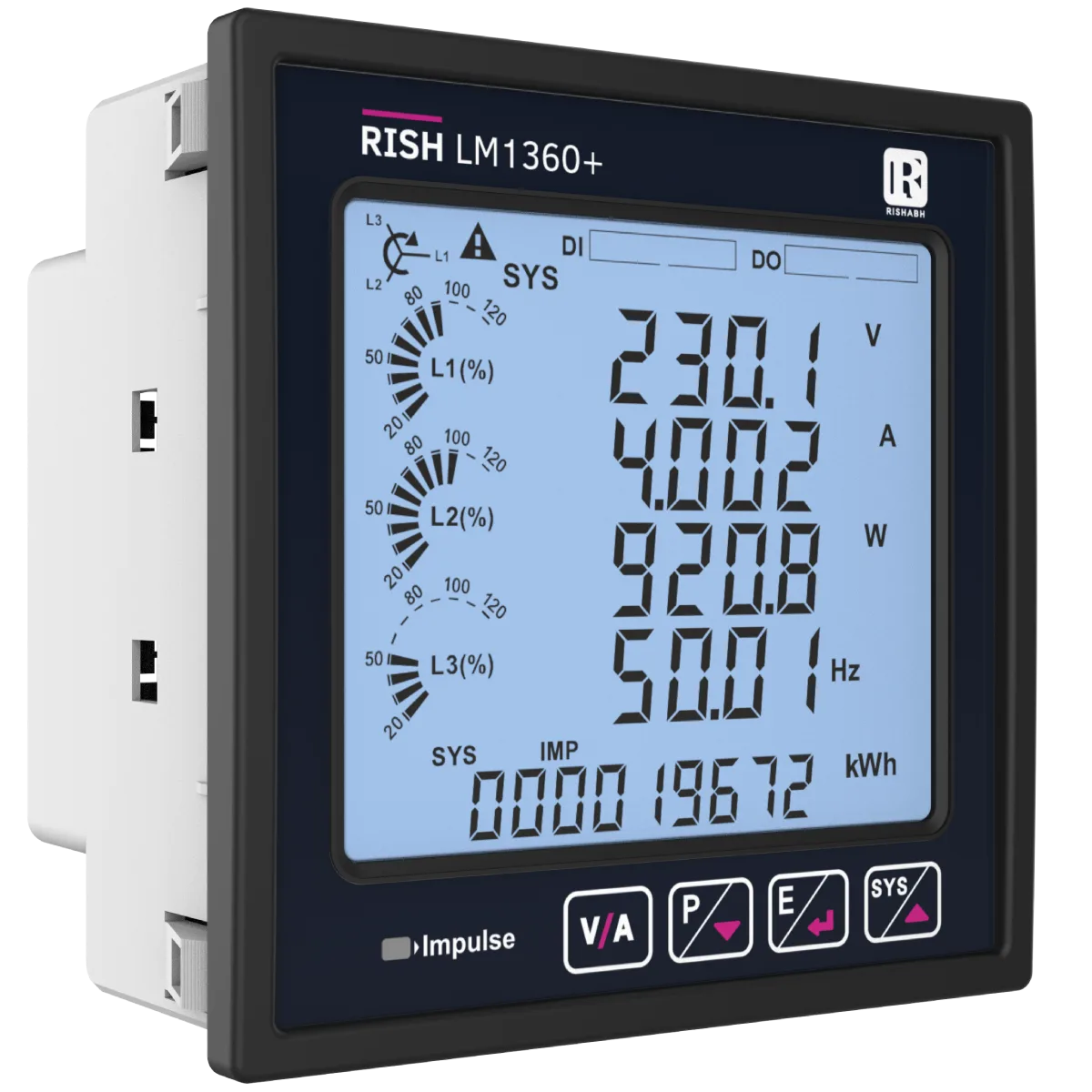 RISH LM1360+ Advanced Multifunction Energy Meter