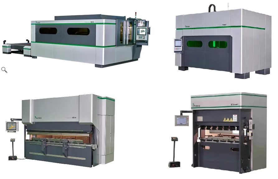 Proteck lasers and press brakes