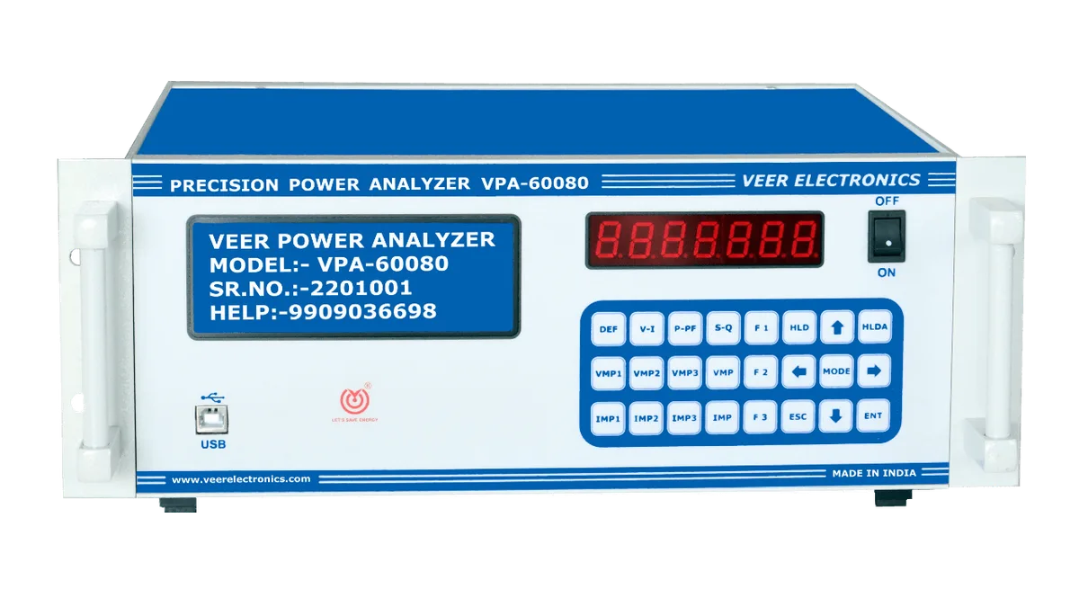 3 Phase Precision Power Analyzer VPA-60080