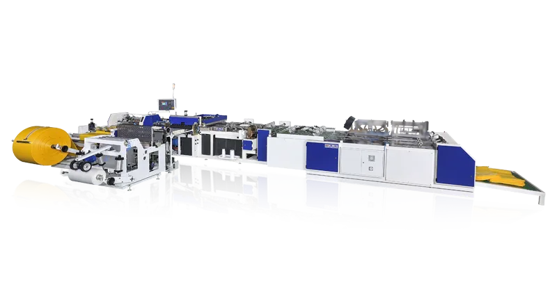 PP Woven Bag Liner Inserting – Bag Top Hemming Conversion Line (Liner-Hemming)