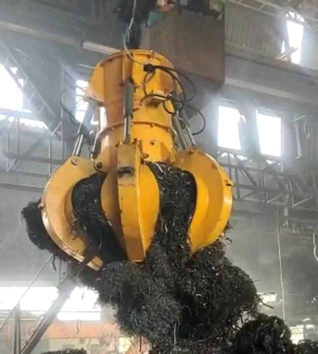 Electro Hydraulic Orange Peel Grab