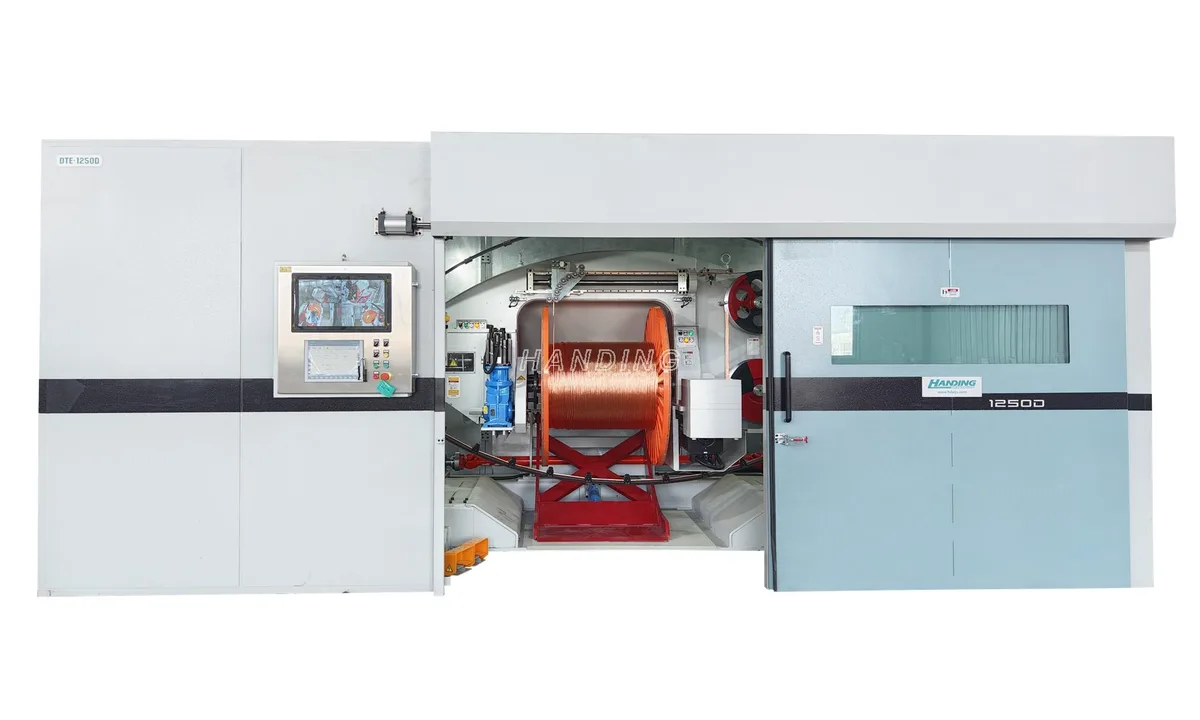 D Type Double Twist Bunching Machine