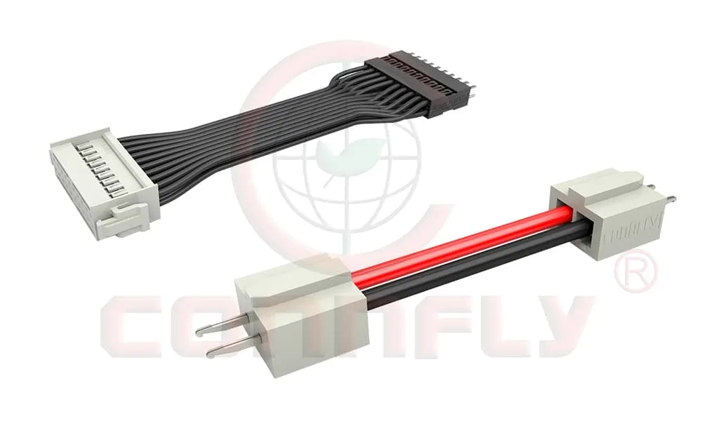 Wafer connectors, headers, housings, terminals and wire harnesses