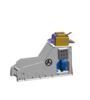 2 In 1 Cradle Type Decoiler With Straightener