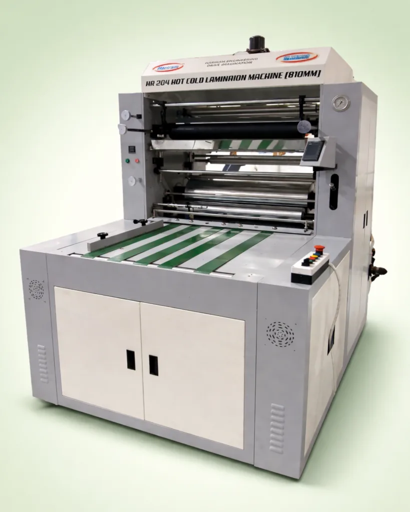 HR 204 Thermal (Hot) & Cold Lamination Machine