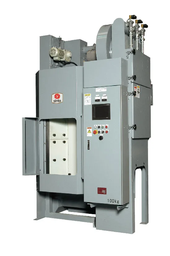 Shot-blasting machines (CNDX drum, SNTX table, SNBX apron, SHBX and HSB-I hanger types)