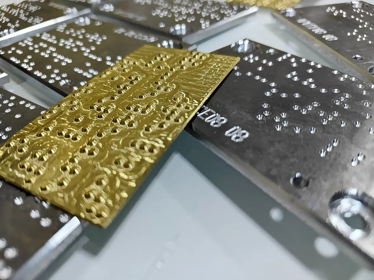 Braille Emboss Dies