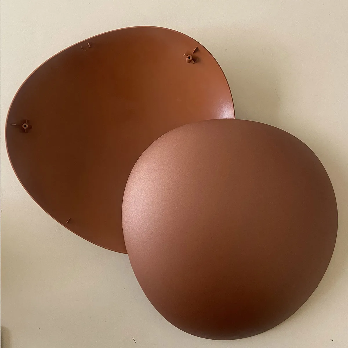 Moulded parts with PU painting