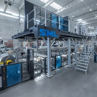 Extrusion coating and laminating lines