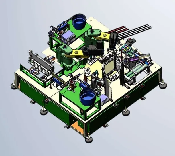 MOSFET and heatsink assembly machine