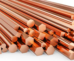 Copper Rods / Hex