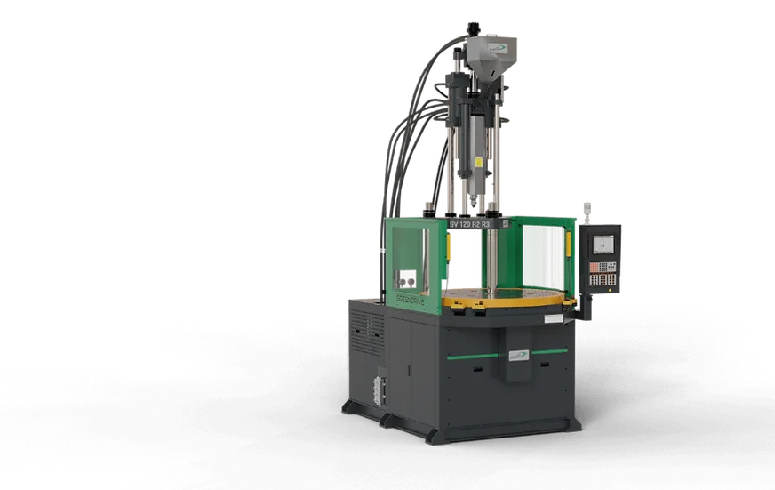 SV-r3 Rotary 3 Station Vertical Injection Moulding Machine
