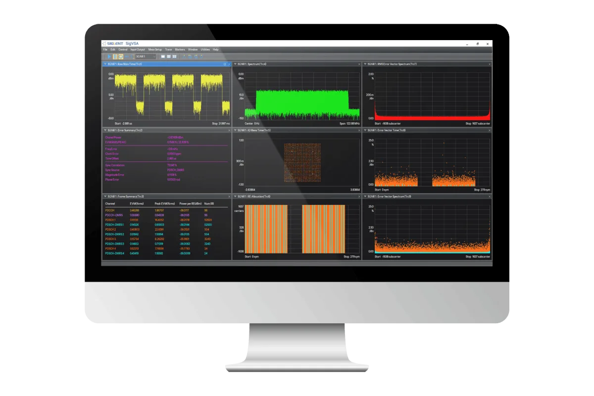 SigVSA Vector Signal Analysis Software