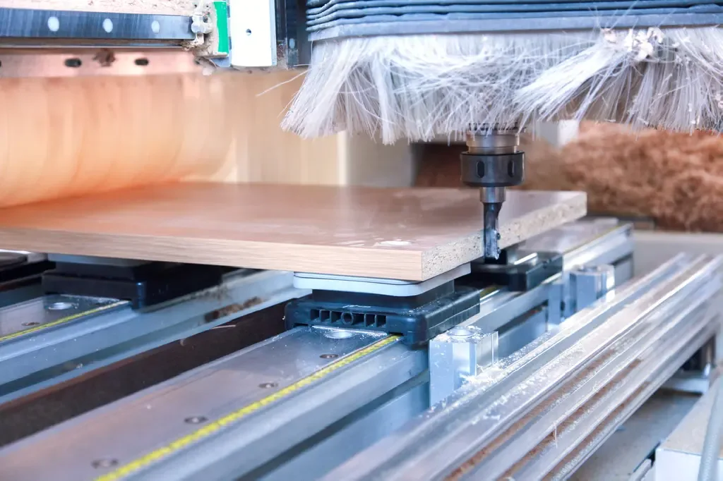 Vacuum clamping technology for wood