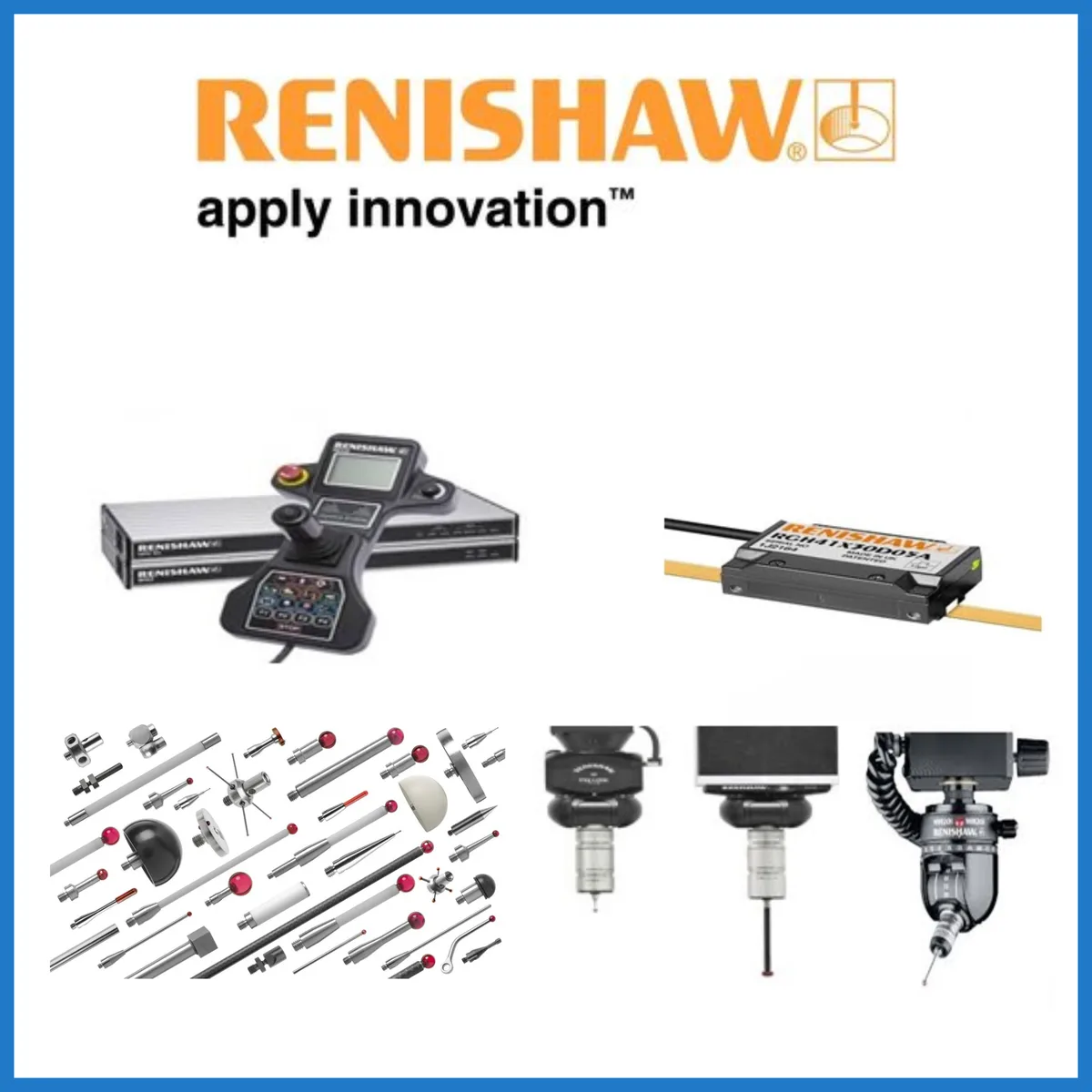 3D CMM Probes, Scales & Controllers (Renishaw)