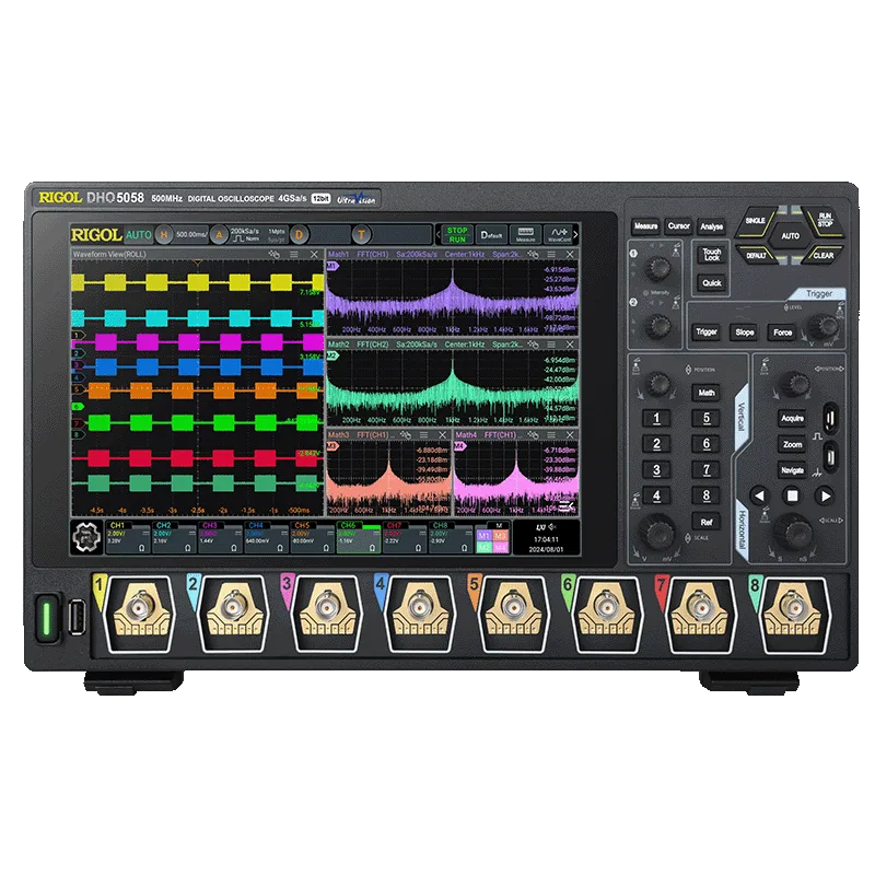 MHO/DHO5000 series digital oscilloscopes