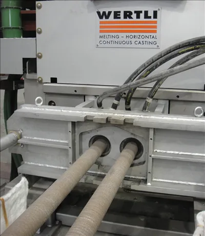 Bar, tube and profile casting lines