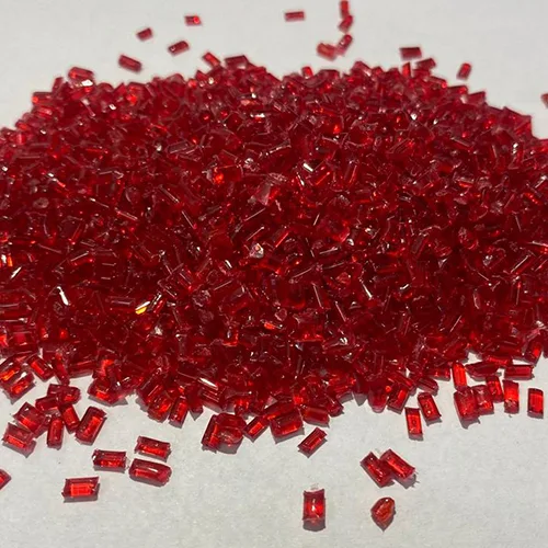 PC Transparent Red Granules